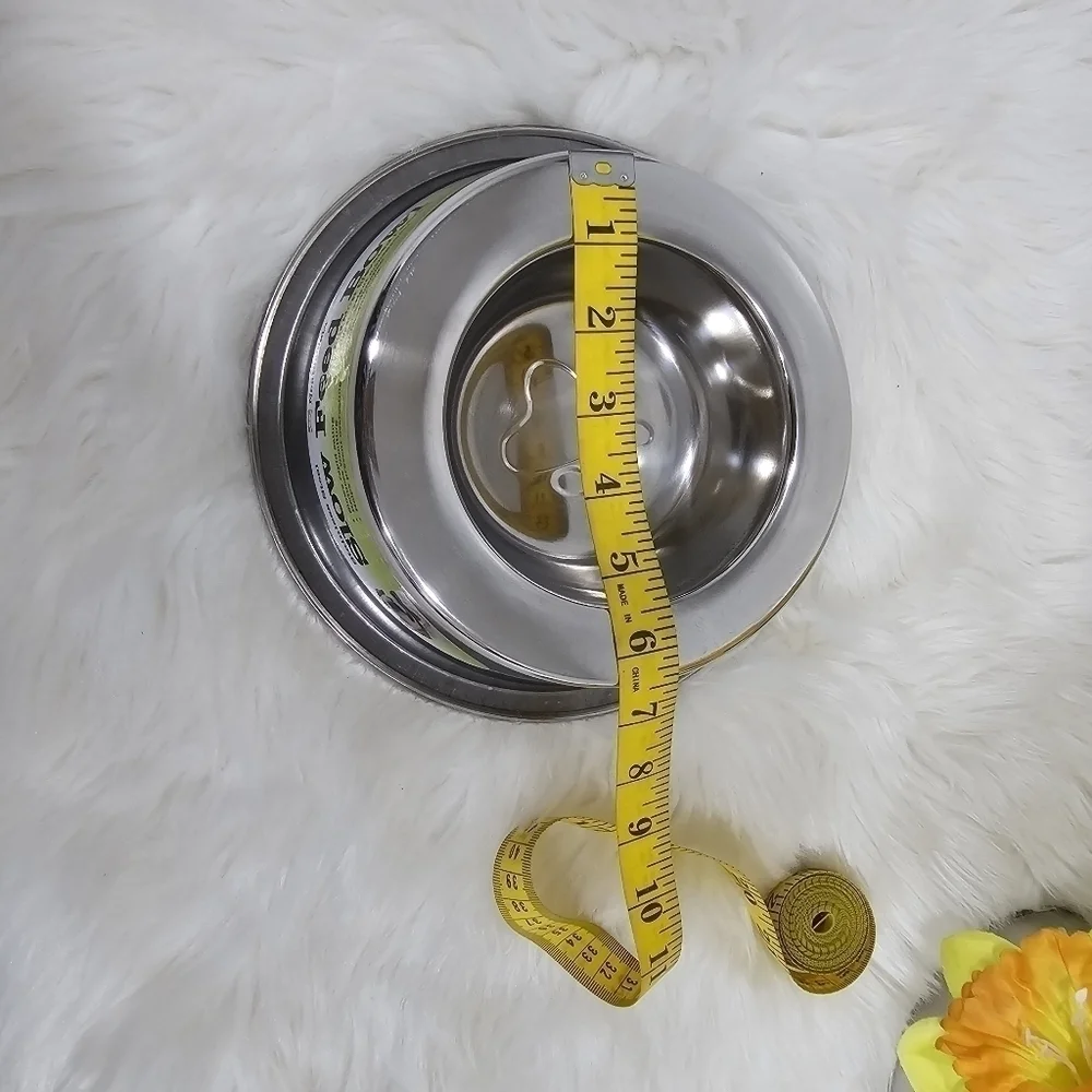 Pets Dog bowl stainless steel New